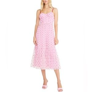 Viral Betsey Johnson glitter heart dress NWT